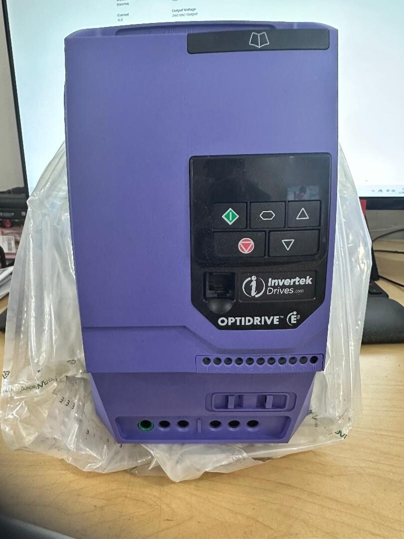 ODE-3-110043-1012 – Invertek OptiDrive E3 – 1.0 HP VFD
