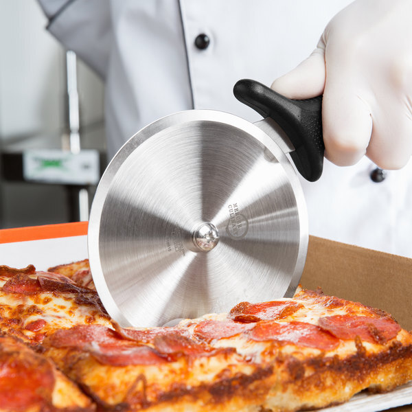 Mercer Culinary 5″ High Carbon Steel Pizza Cutter (choose color below)