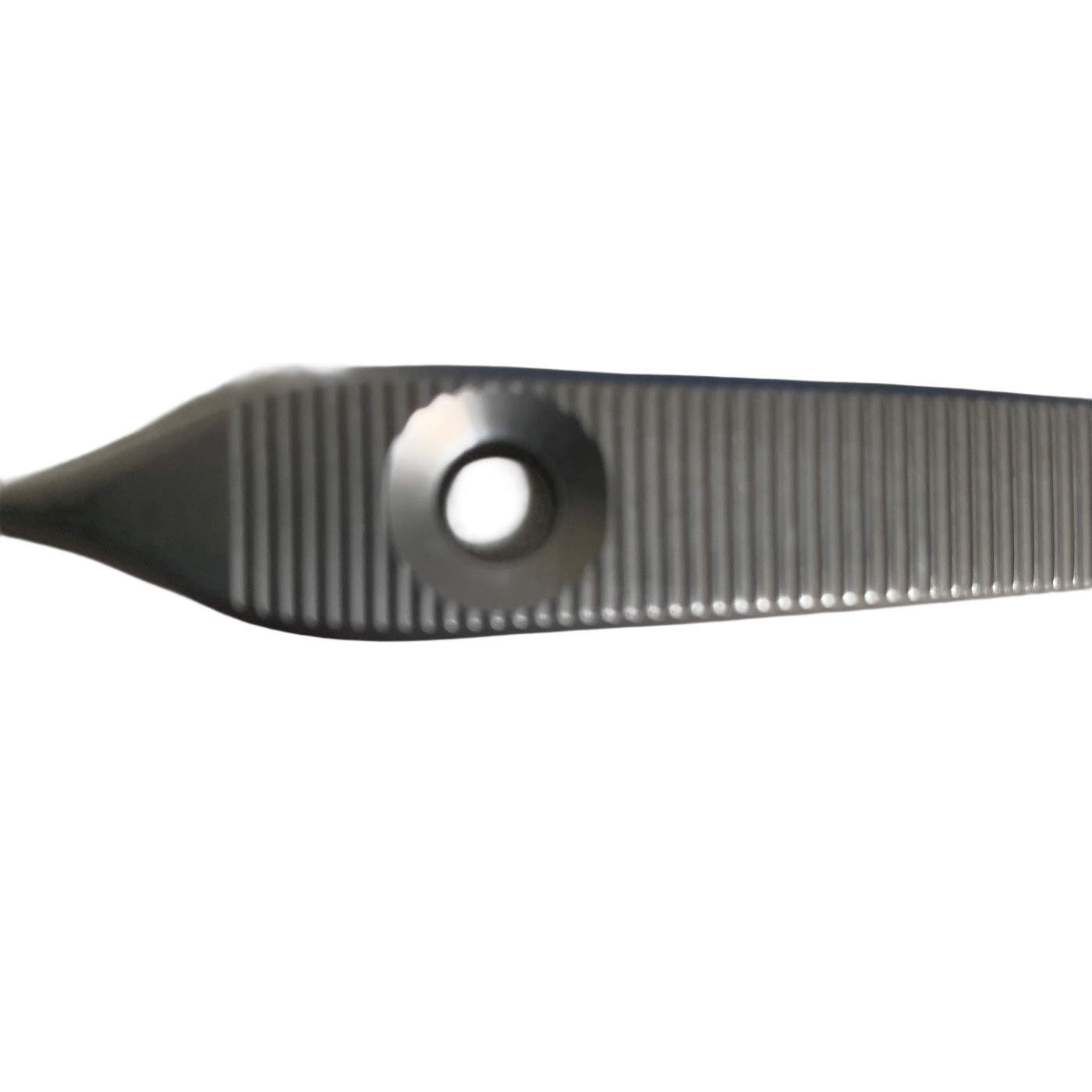 AESCULAP BD508R 4 3/4 INCH DELICATE STRAIGHT ADSONS FORCEPS. 1X2 TEETH