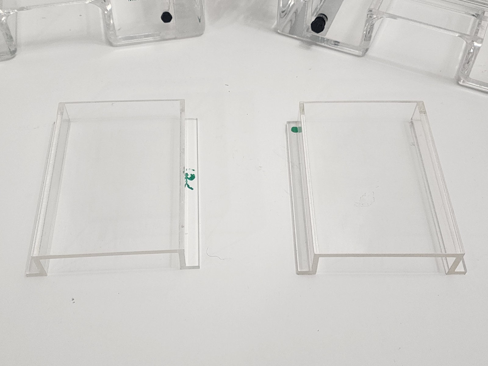 QTY 2 Bio-Rad Mini Sub DNA Cell Horizontal Electrophoresis 1000 VDC CLEAN! PBIN