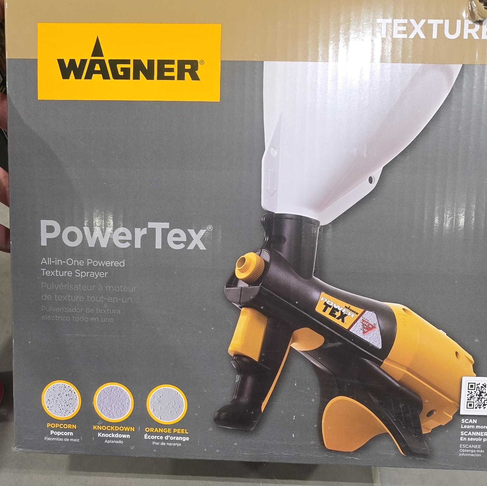 Wagner PowerTex All-in-One Powered Texture Sprayer PowerTex Model
