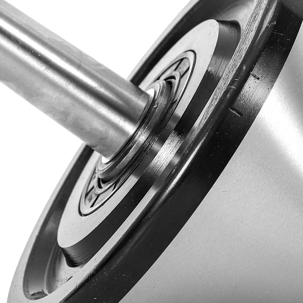 6in MT3 Bull Nose Live Center Morse Taper #3 150mm (5-29/32) 75° Triple Bearing