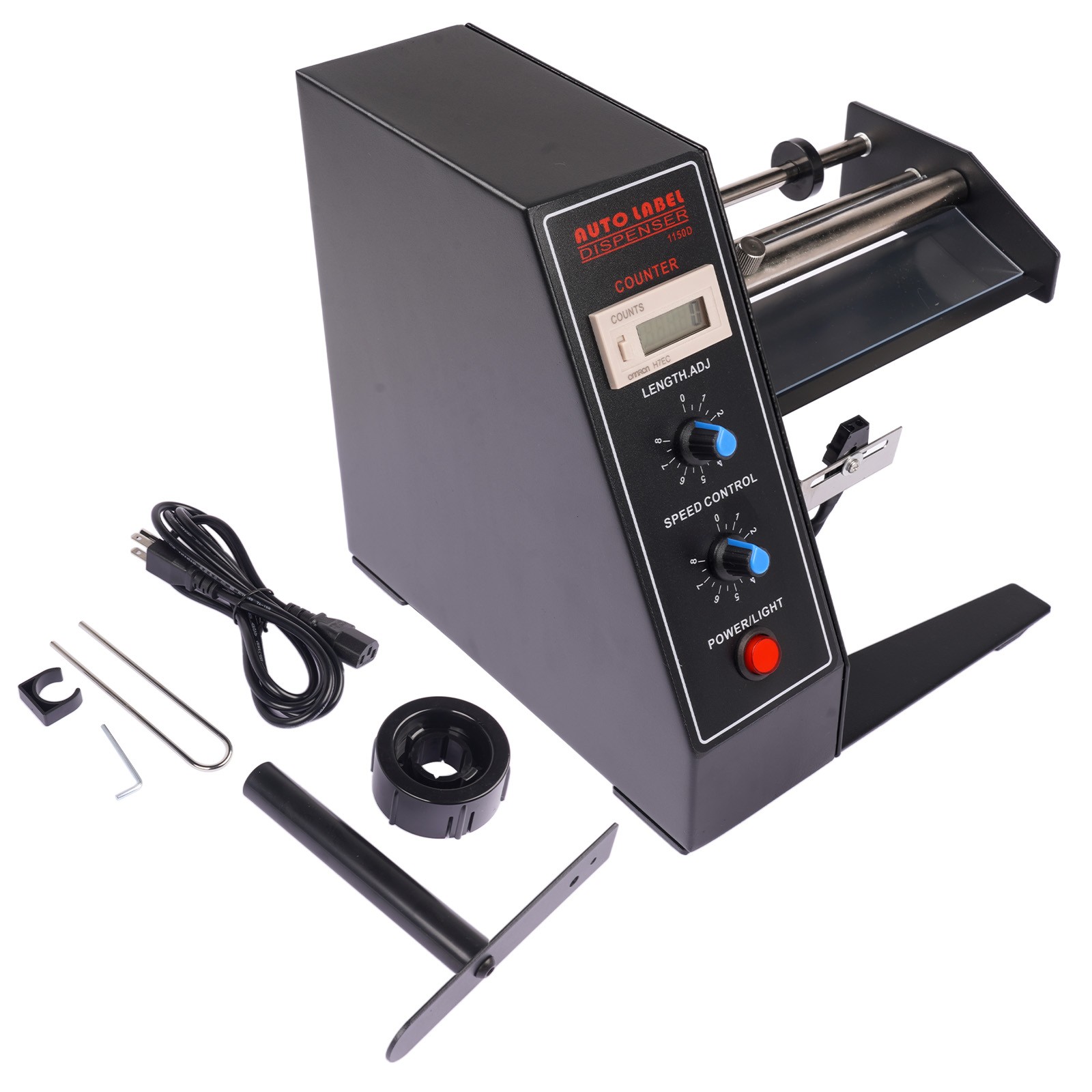 1150D Automatic Label Dispenser,1-8m/min Speed Adjustable,0-999999 Auto Counting