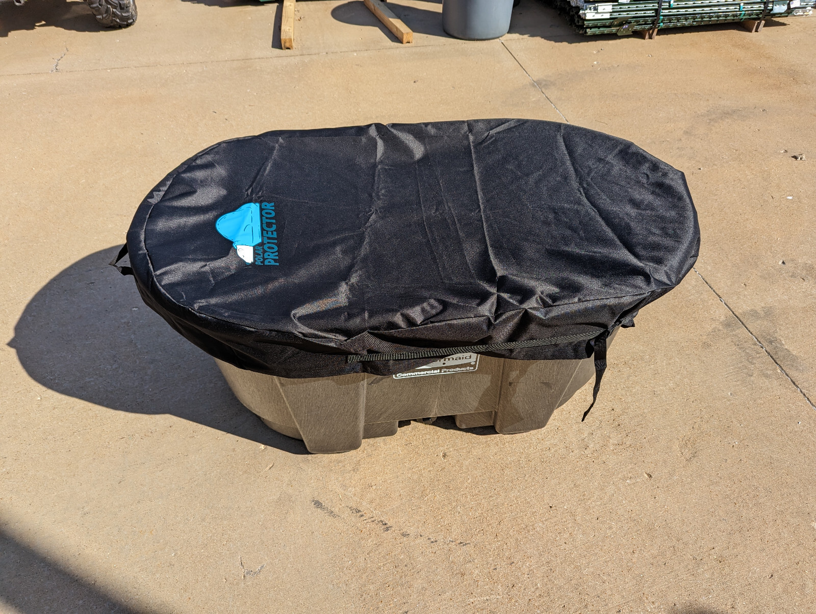 Rubbermaid 100 Gallon Stock Tank Cover Ice Water Therapy Ice Bath Cover Coldtank