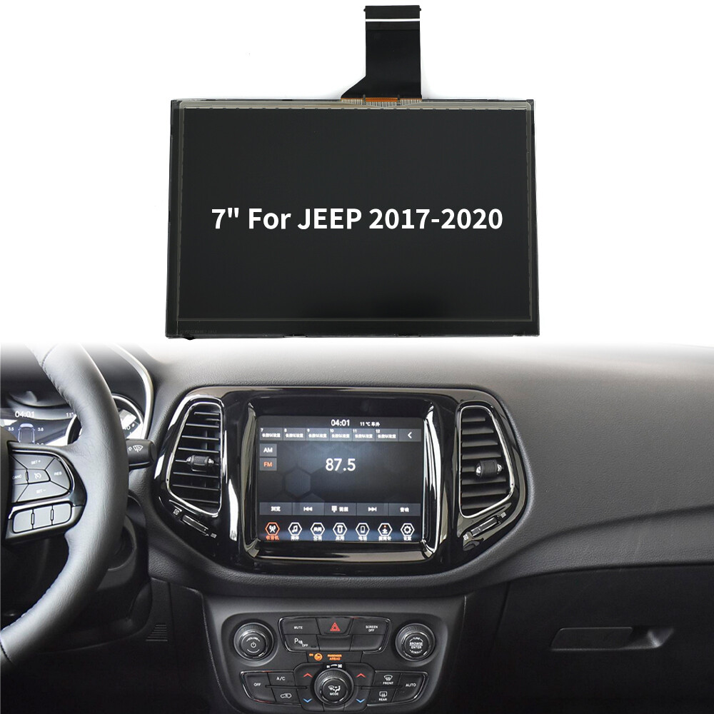 7″ LCD MONITOR Touch-Screen Radio Navigation For JEEP Compass 2017 2018 2019