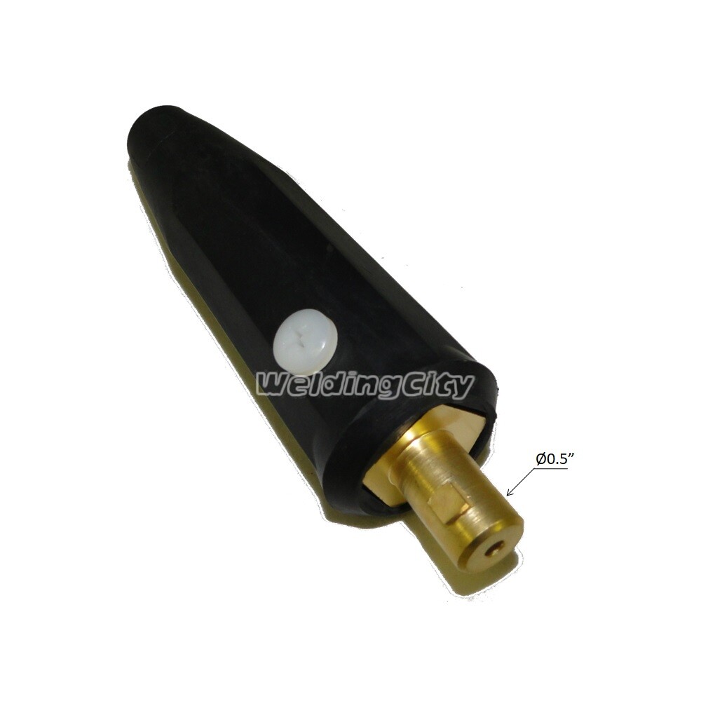 WeldingCity® Gas-thru Dinse-rear TIG Welding Torch WP-17V Valve-head 150A 12.5ft