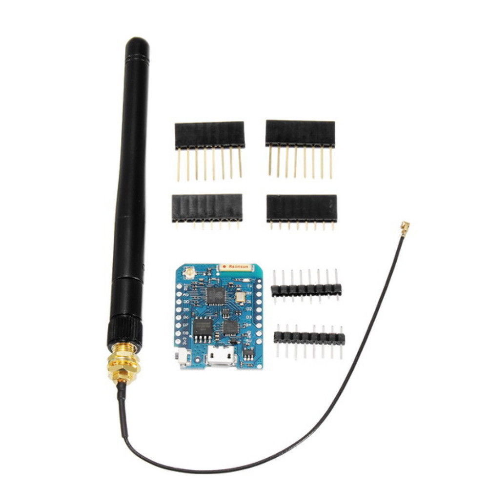 D1 Mini Pro NodeMCU WiFi LUA ESP8266 ESP-12 WeMos Microcontroller w/ Antenna US