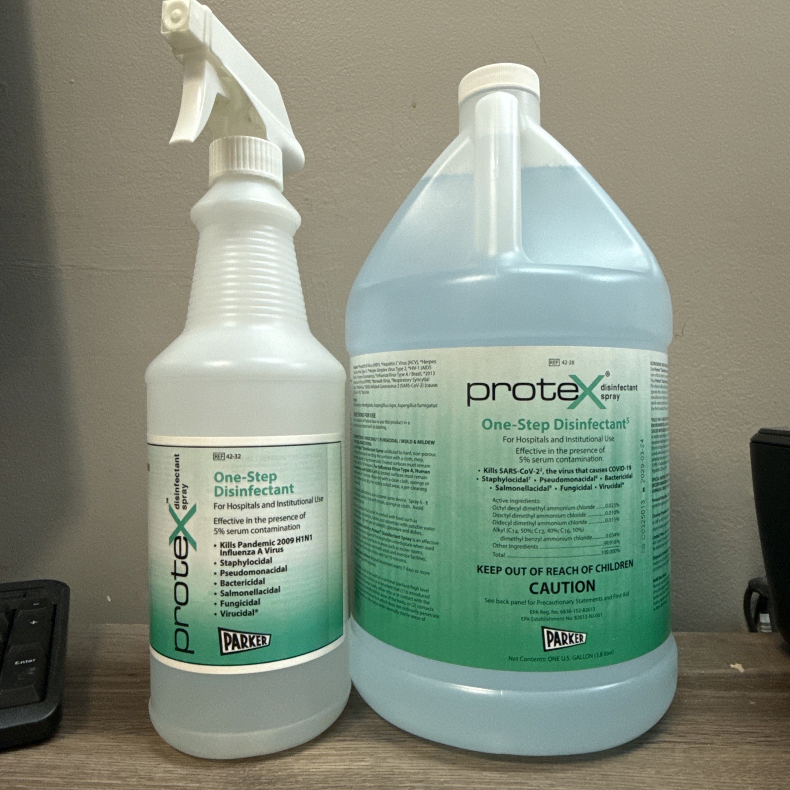 QTY=1 GALLON: Protex Disinfectant Spray C0322012 2026-03-08
