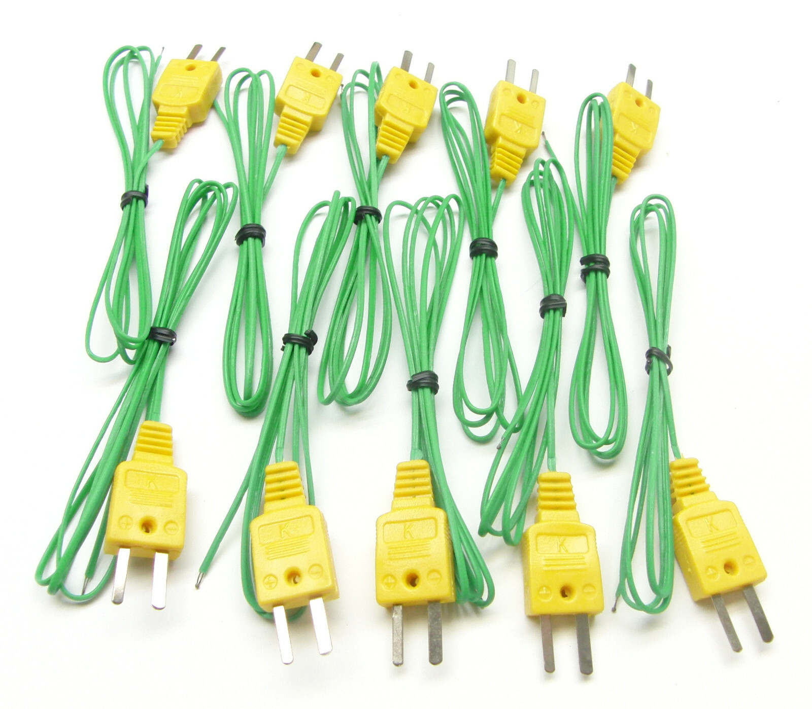 K-Type Thermocouple Wire f. Digital Thermometer Temperature Sensor Probe TC1 10x