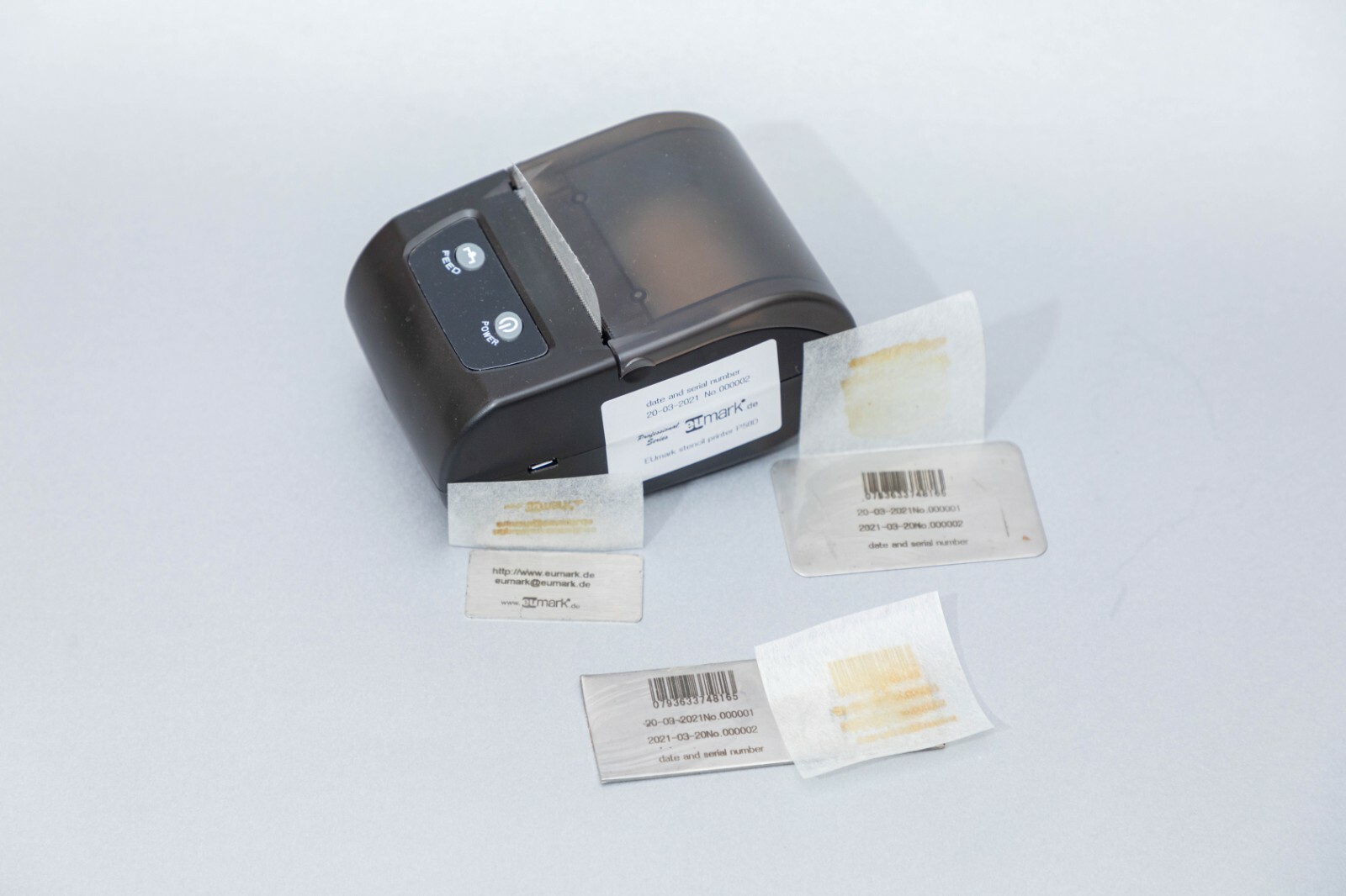 ElectroChemical marking and Etching Machine EUmark set 02 Stencil printer USB