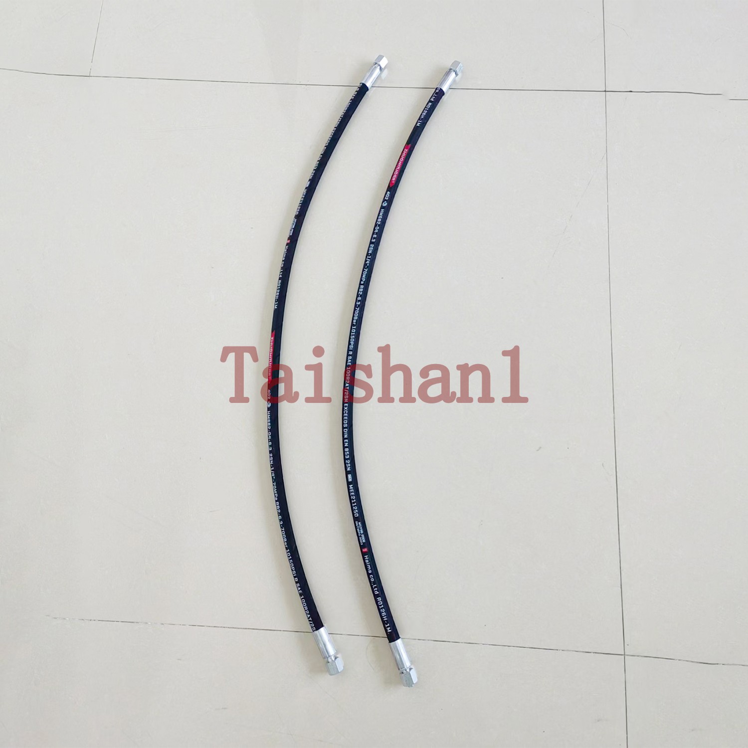 AGT Miva China Mini Excavator M14x1.5x 36″ Hydraulic Hose Both Ends Straight 2P
