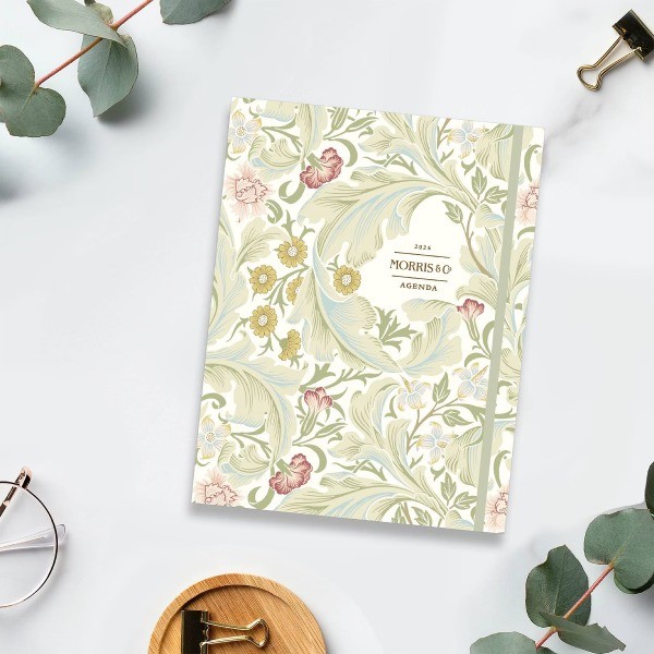 6"x9" 2026 Weekly/Monthly Concealed Wirebound Planner Hardcover