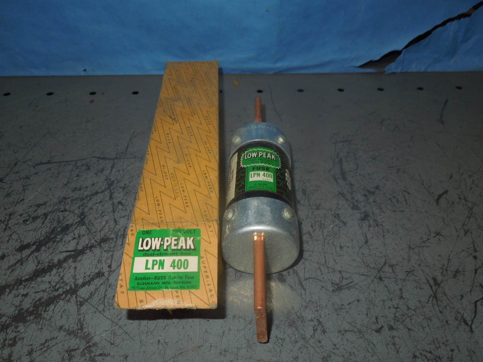 Bussmann Low-Peak LPN-400 400A 240V Fuse New Surplus