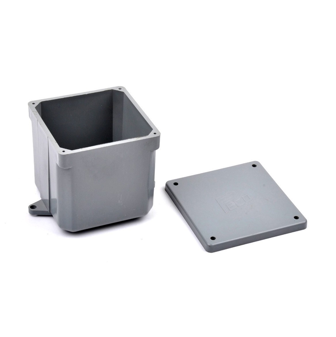 PVC Junction Box 4x4x4 ETL Electrical Wire Enclosure NEMA Rated Indoor Outdoor