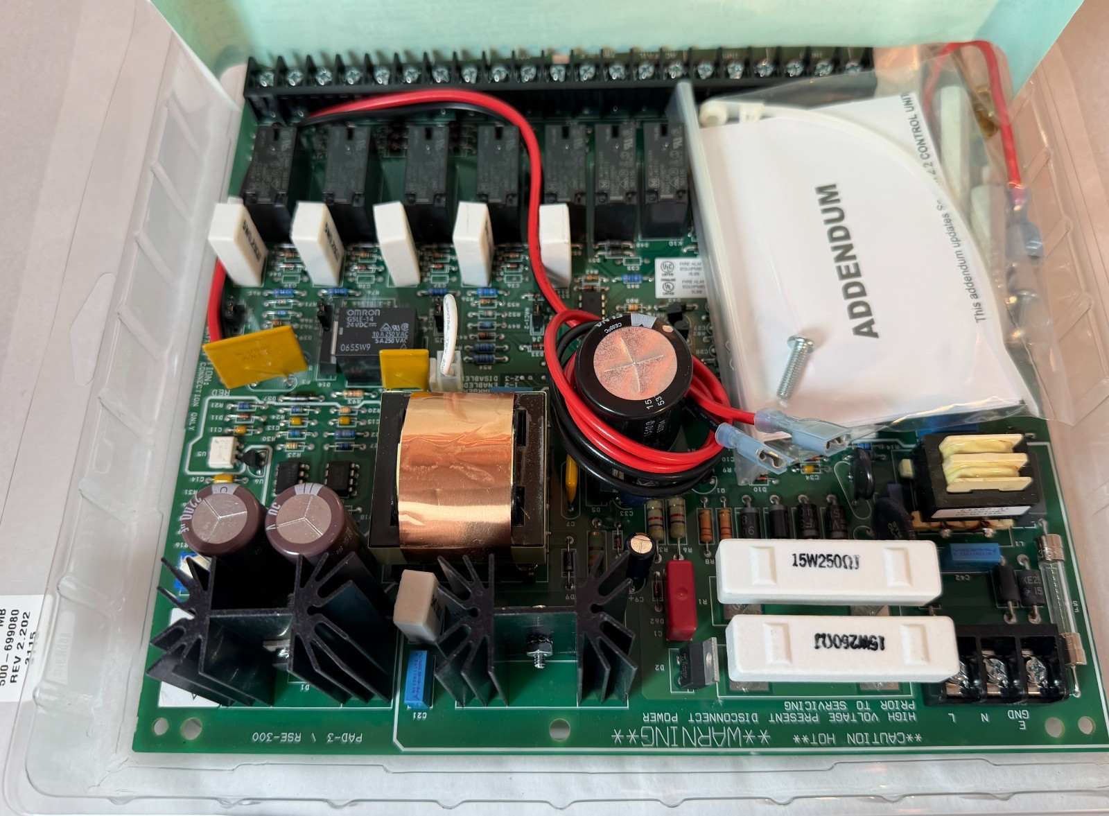 Siemens PAD-3 Auxiliary Power Supply Board 500-699080 – New