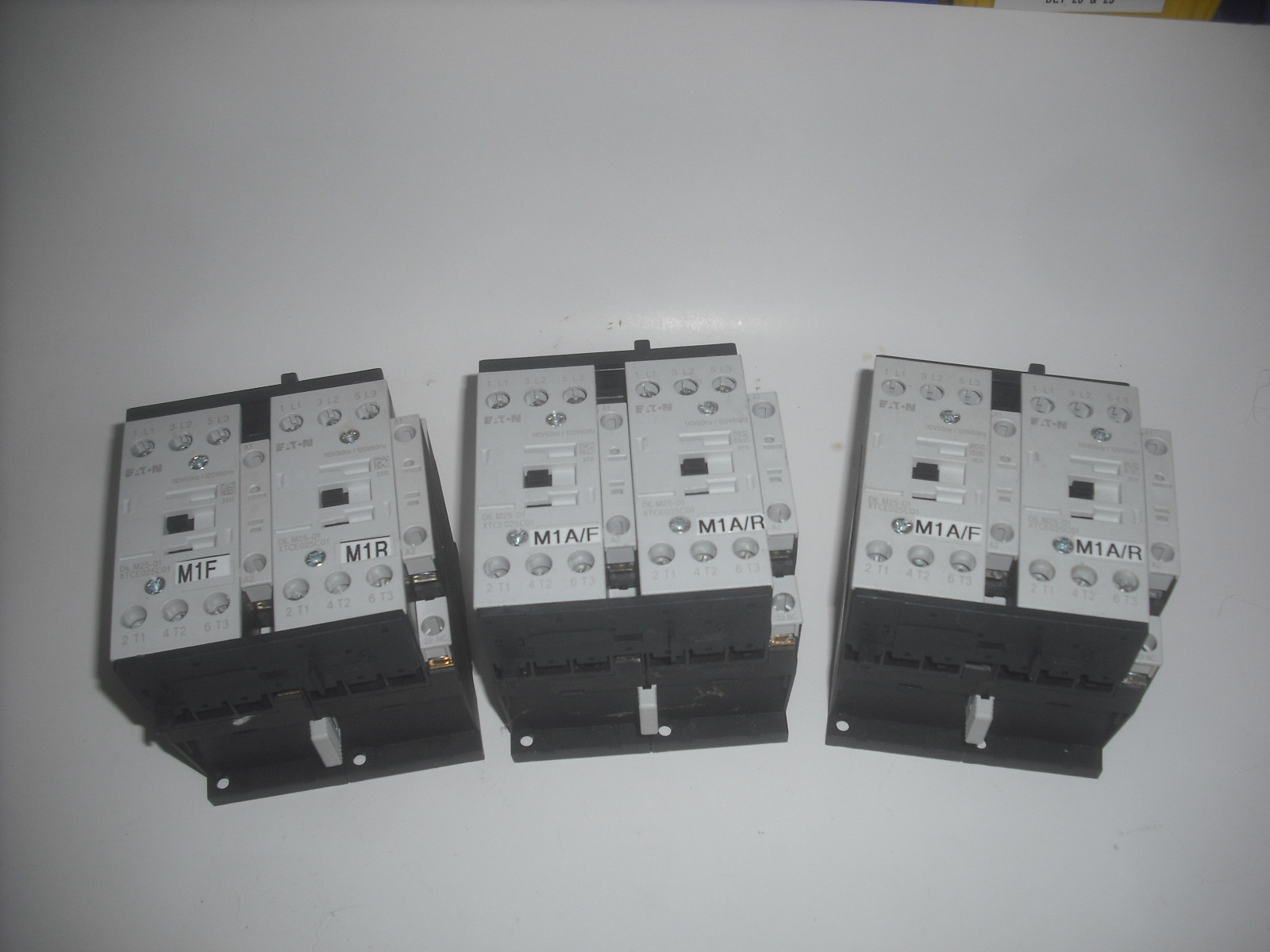 Bridged Eaton DIL M25-01,XTCE025C01, IEC Magnetic Contactor,