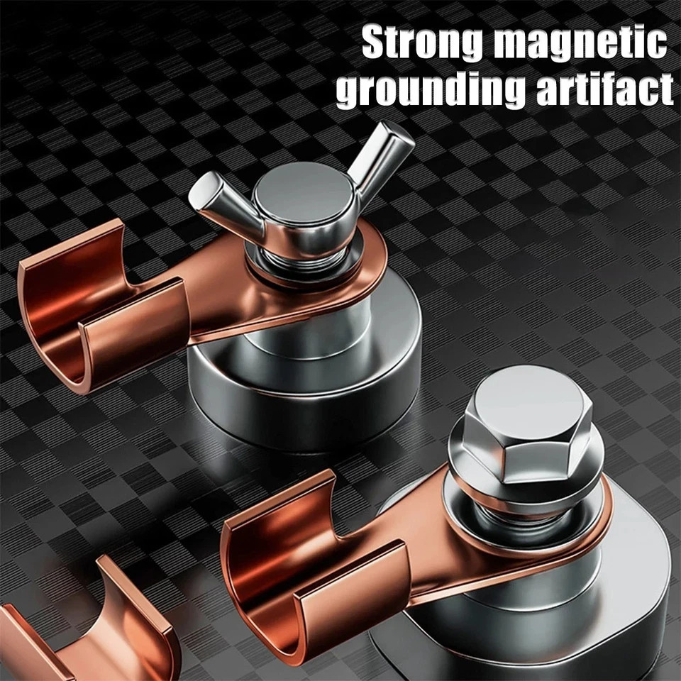 Strong HeavyDuty Magnetic Welding Ground Clamp Tool Welder Magnet Holder 1PC