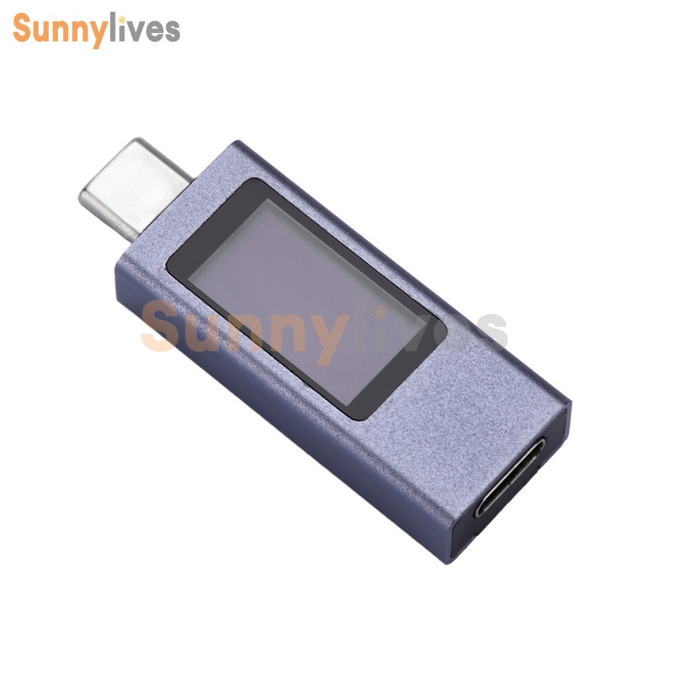 USB Type-C Power Tester Voltage Current Meter USB-C Multimeter DC 4-30V 0-12A US