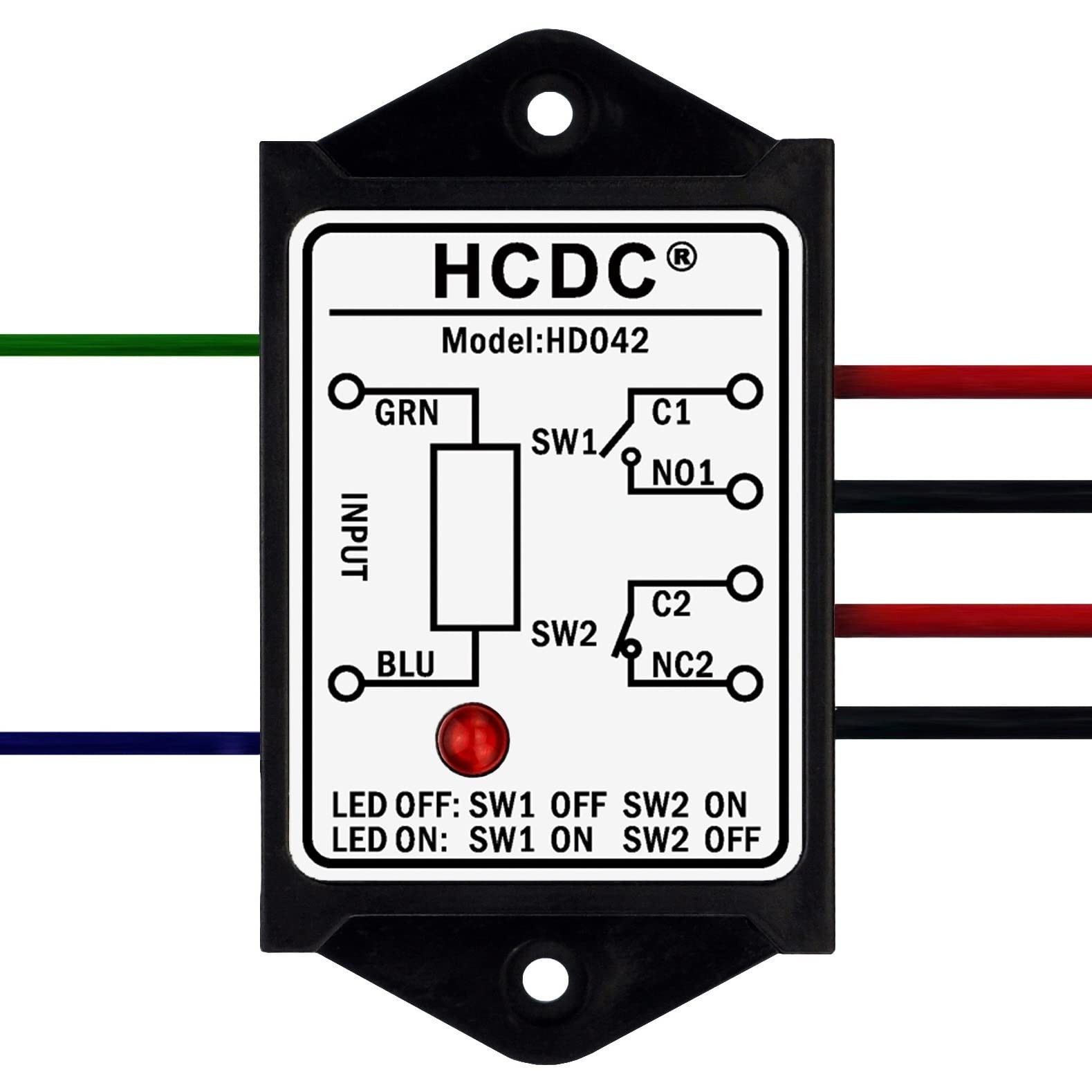 DPST 1NO 1NC 8 Amp Power Relay Module (AC/DC 24V) AC/DC 24V