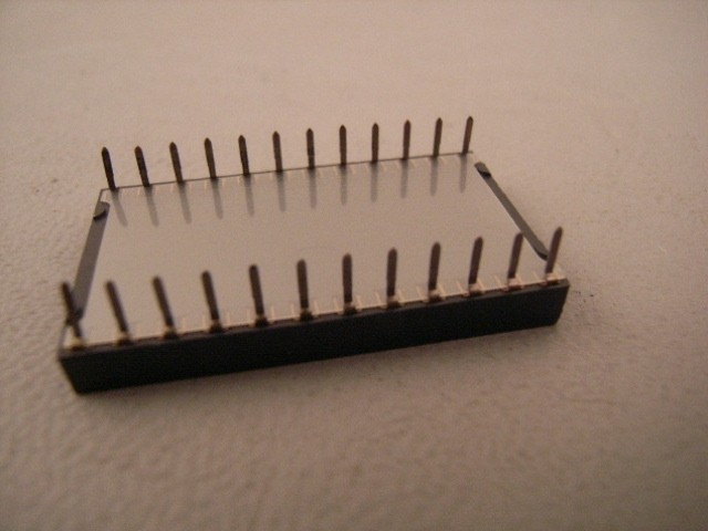 C9324-02 TI Dip Sockets Lo-profile 24 Pins Mylar Wafer (QTY 15