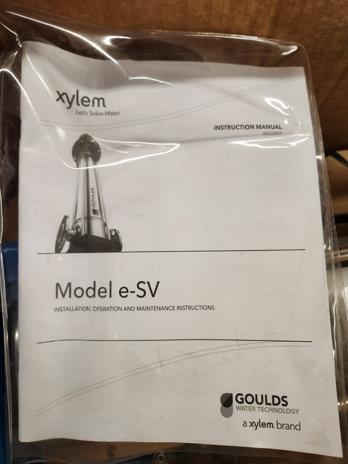 NEW 5SV9FF4C60 GOULDS e-SV Vertical Multistage Pump w/ Motor 3HP 3500RPM