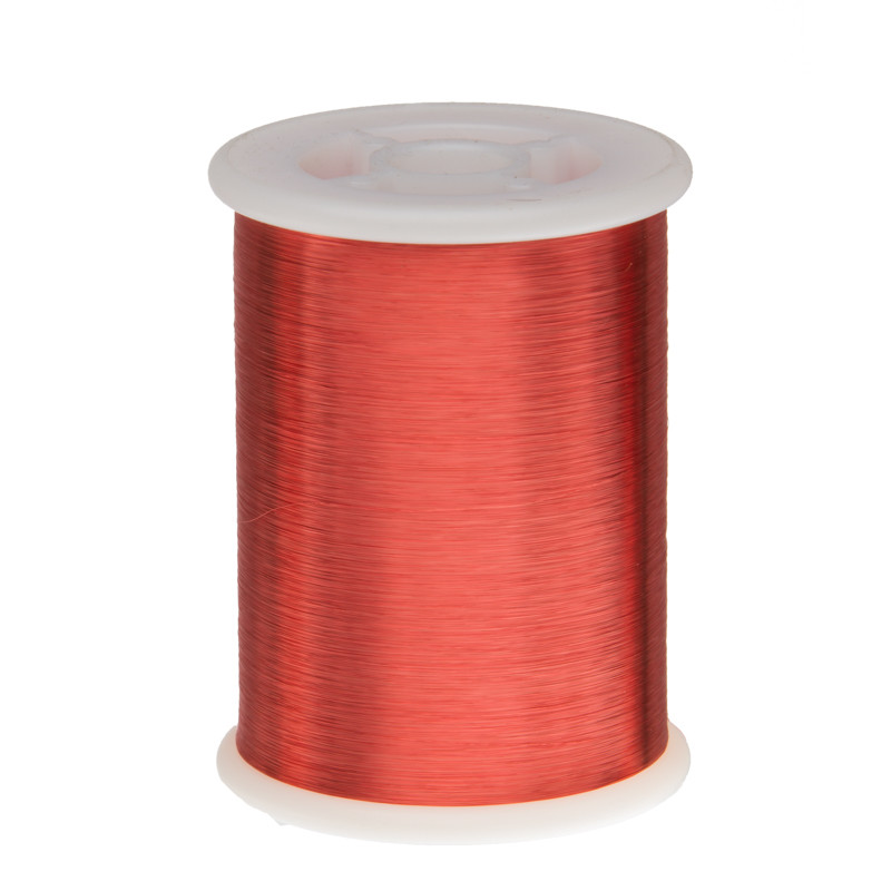 42 AWG Gauge Enameled Copper Magnet Wire 2.5 lbs 128283′ Length 0.0026″ 155C Red