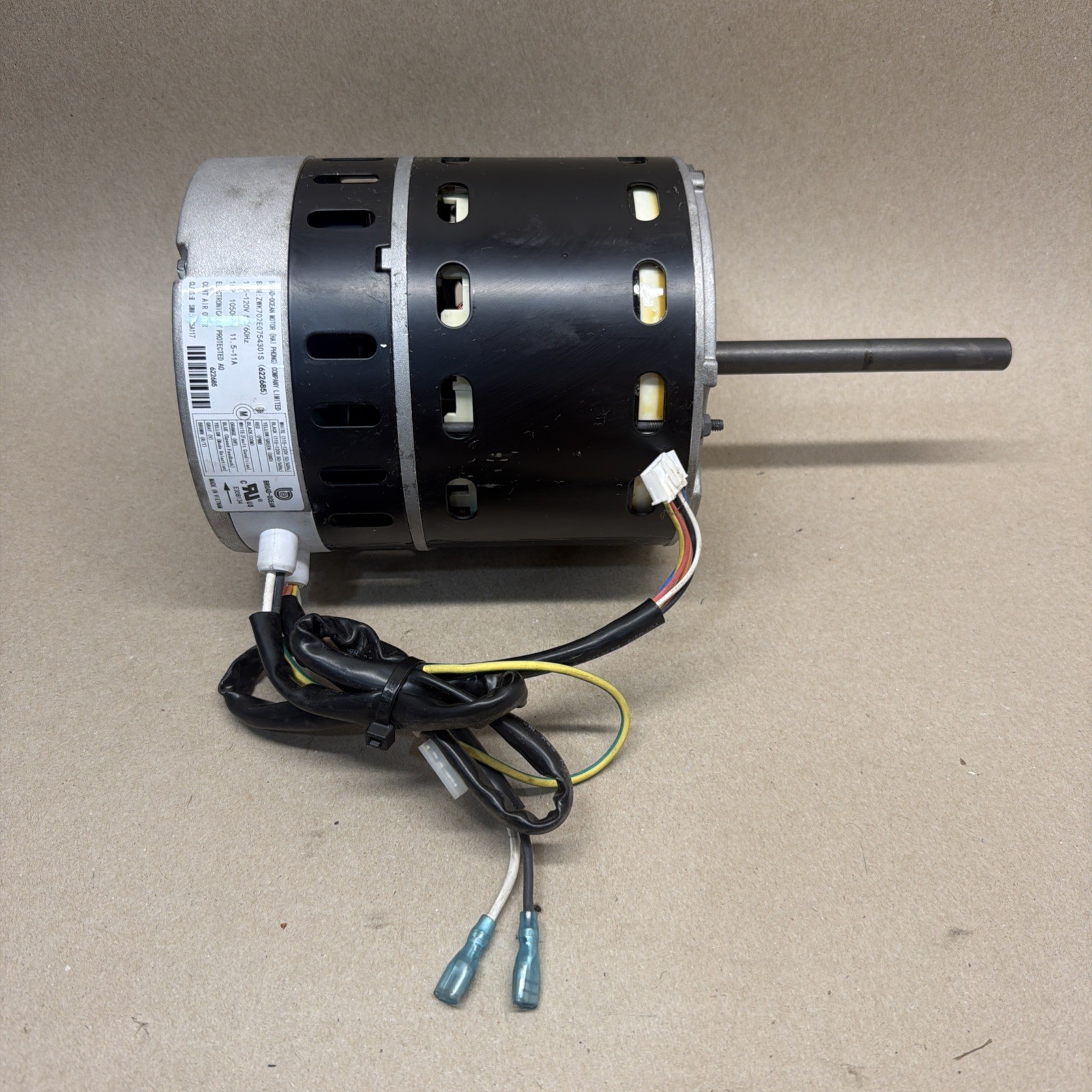 ✅ BROAD-OCEAN ECM BLOWER MOTOR 1/2HP 208-230V ZWK702E0754301S KMSAH011A05