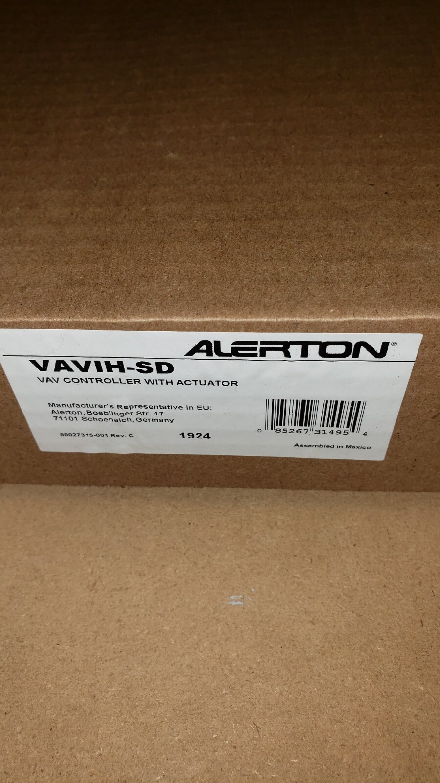 Alerton Ibex Honeywell VAVIH-SD BACtalk Controller With Integrated Actuator