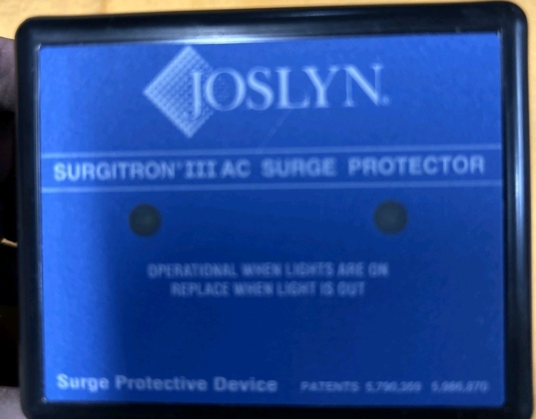 Joslyn Surgitron III AC Surge Protector 120/240 Volt 100 KA