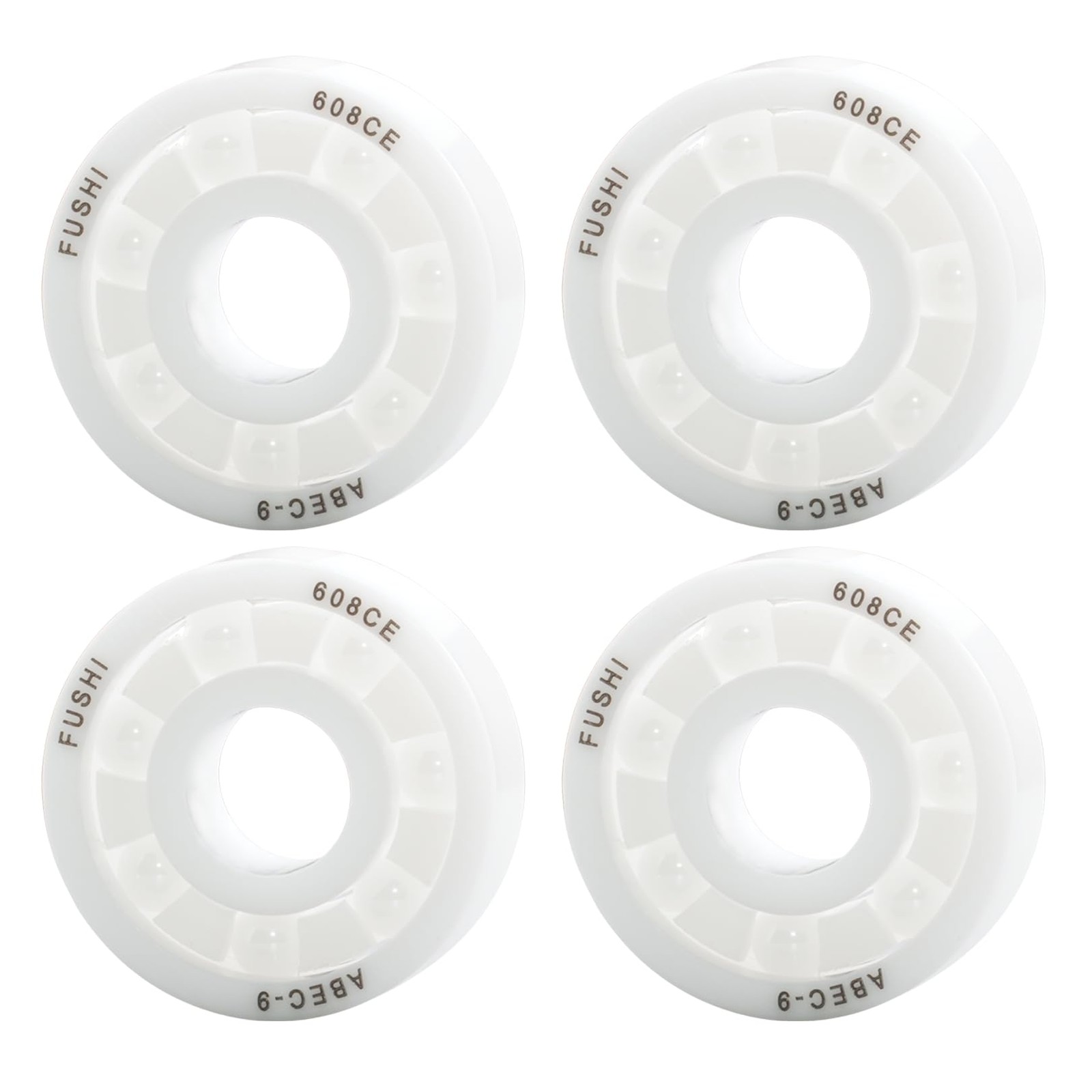 4PCS 608 ZrO2 Zirconia Full Ceramic Bearing Full ZrO2 Ceramic Ball Bearing Zi