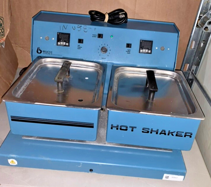 Lab WATER BATH & SHAKER | Dual Pan | PRECISE Temp | Fully Tested Works Properly