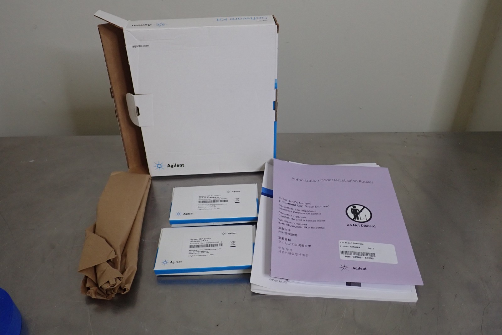 Agilent Technologies G9292-64023 ICP Expert 7.7.2 Pharm Software Kit G9569-60046