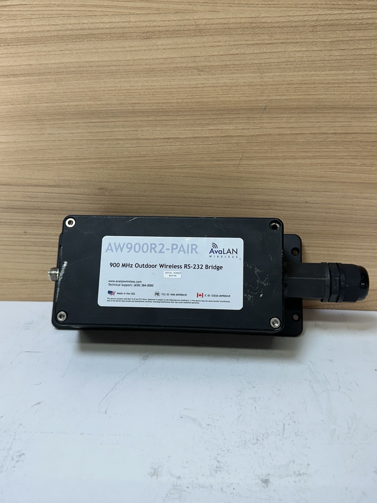 AVALAN WIRELESS AW900R2-PAIR (UNTESTED SALE AS-IS)