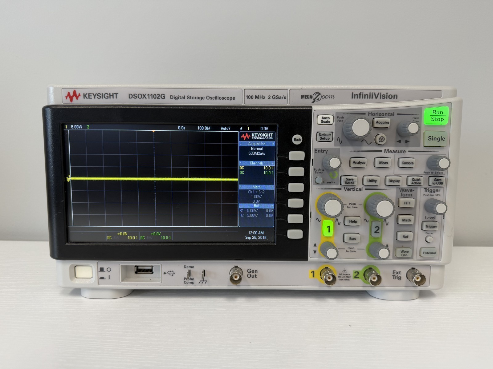 KEYSIGHT DSOX1102G: Oscilloscope 2 Channel 100MHz