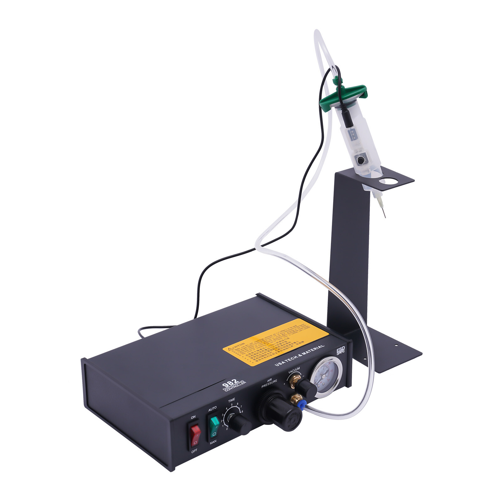 Semi-automatic Epoxy Resin Glue Dispenser Solder Paste Liquid Controller Dropper