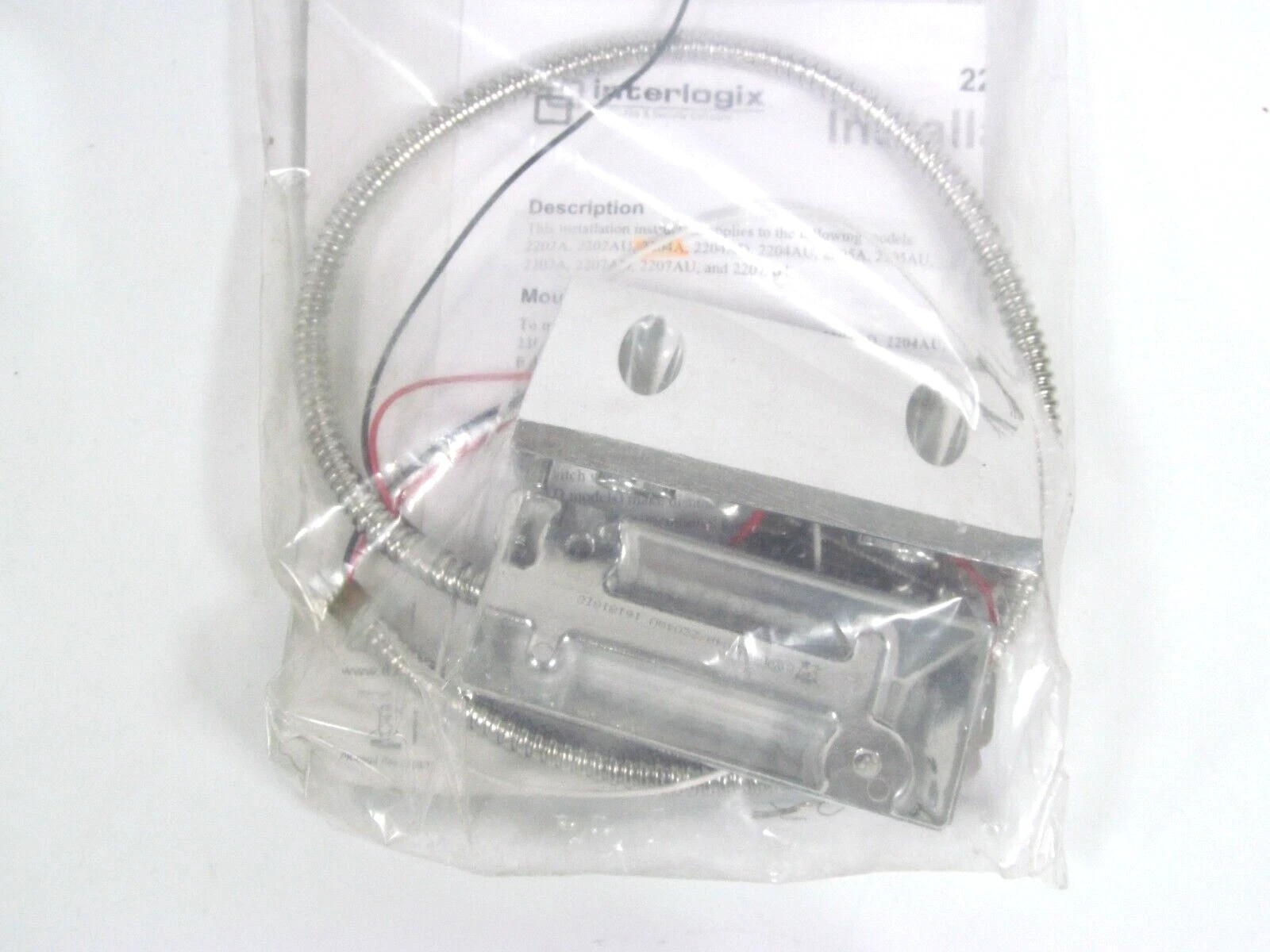 New 2204A-L Overhead Door Floor Mount Contact with Aluminum Housing