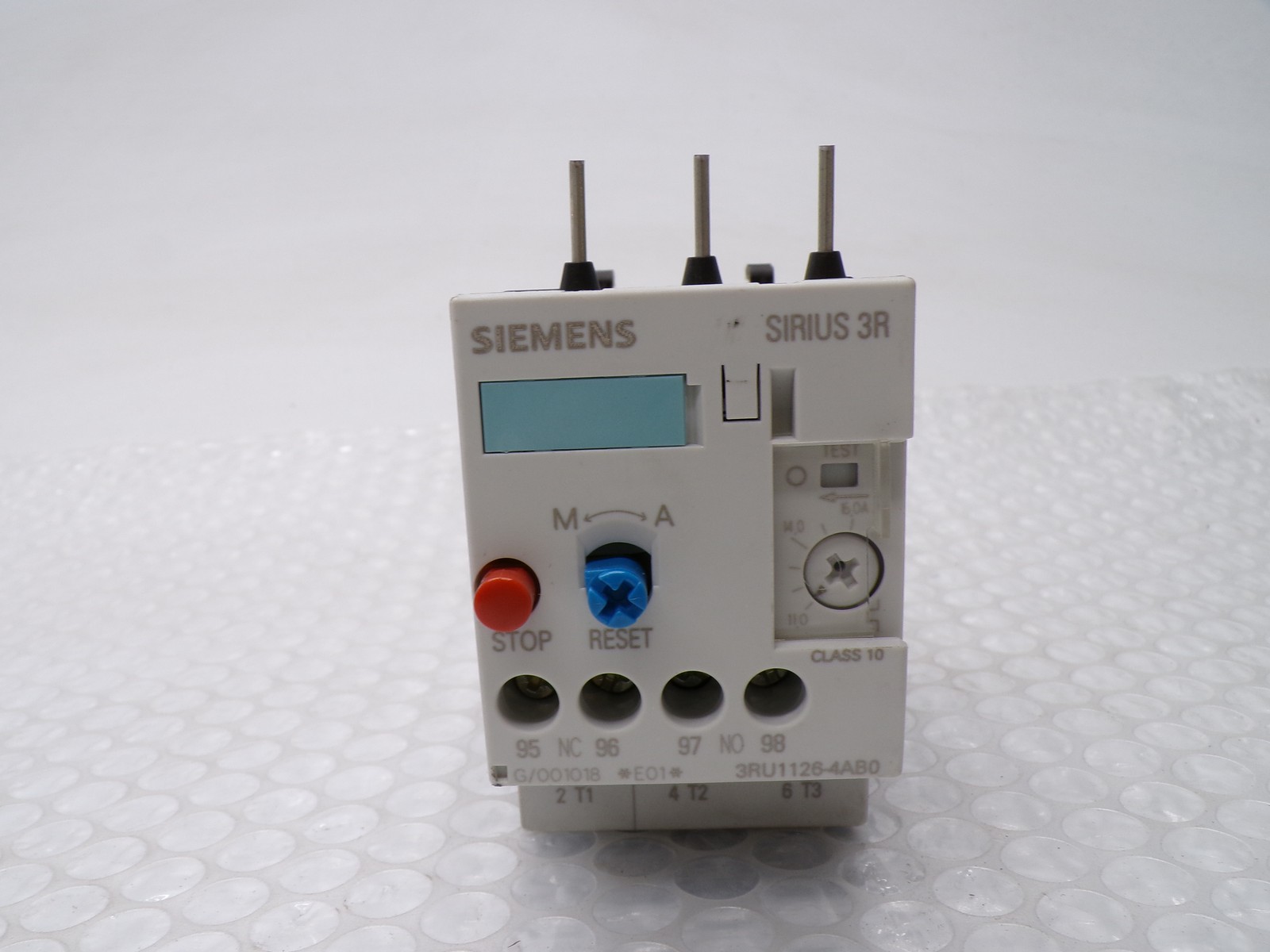 SIEMENS 3RU1126-4AB0 RELAY 11.0-16.0AMP NSNP