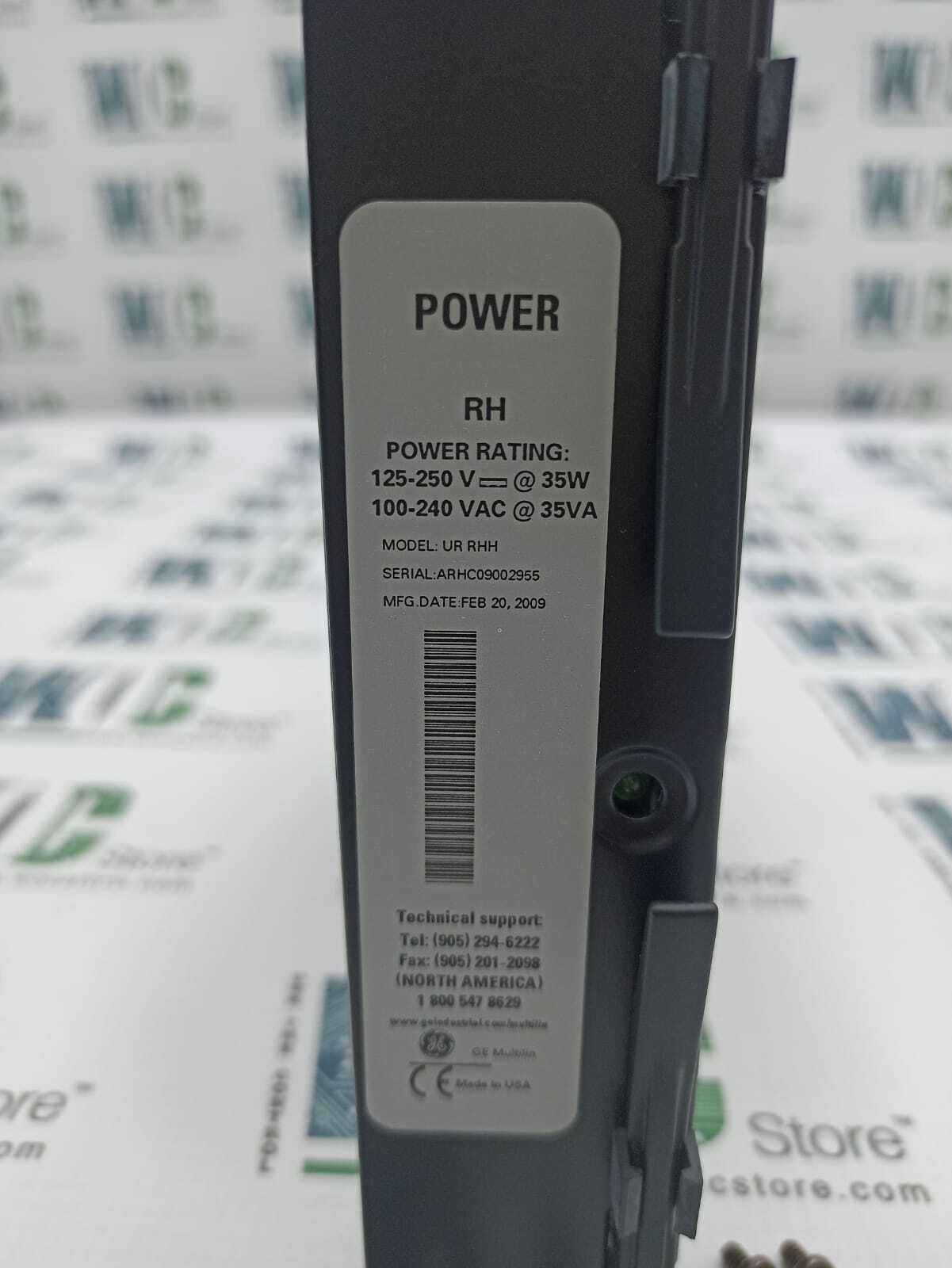 UR RHH / 12A0-0101-B4 GENERAL ELECTRIC MULTILIN POWER MODULE URRHH