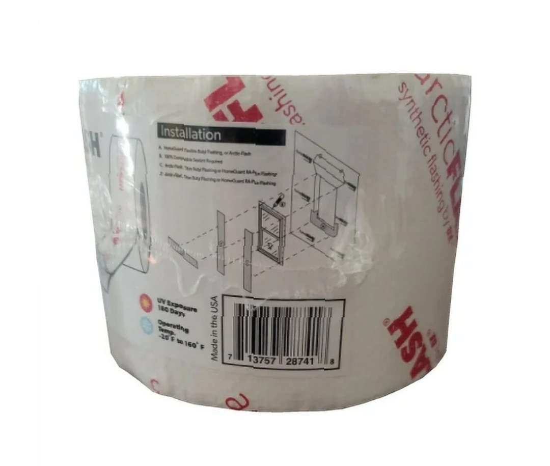 Window Door Flashing Tape Arctic-Flash Synthetic Flashing Tape 4″×75′