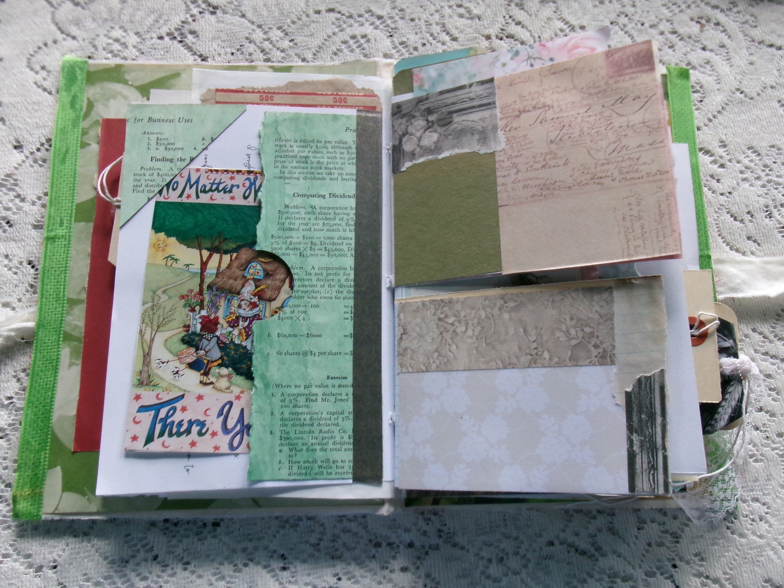 JUNK JOURNAL SIZE 7″ X 10″ APPROX. 120 PAGES