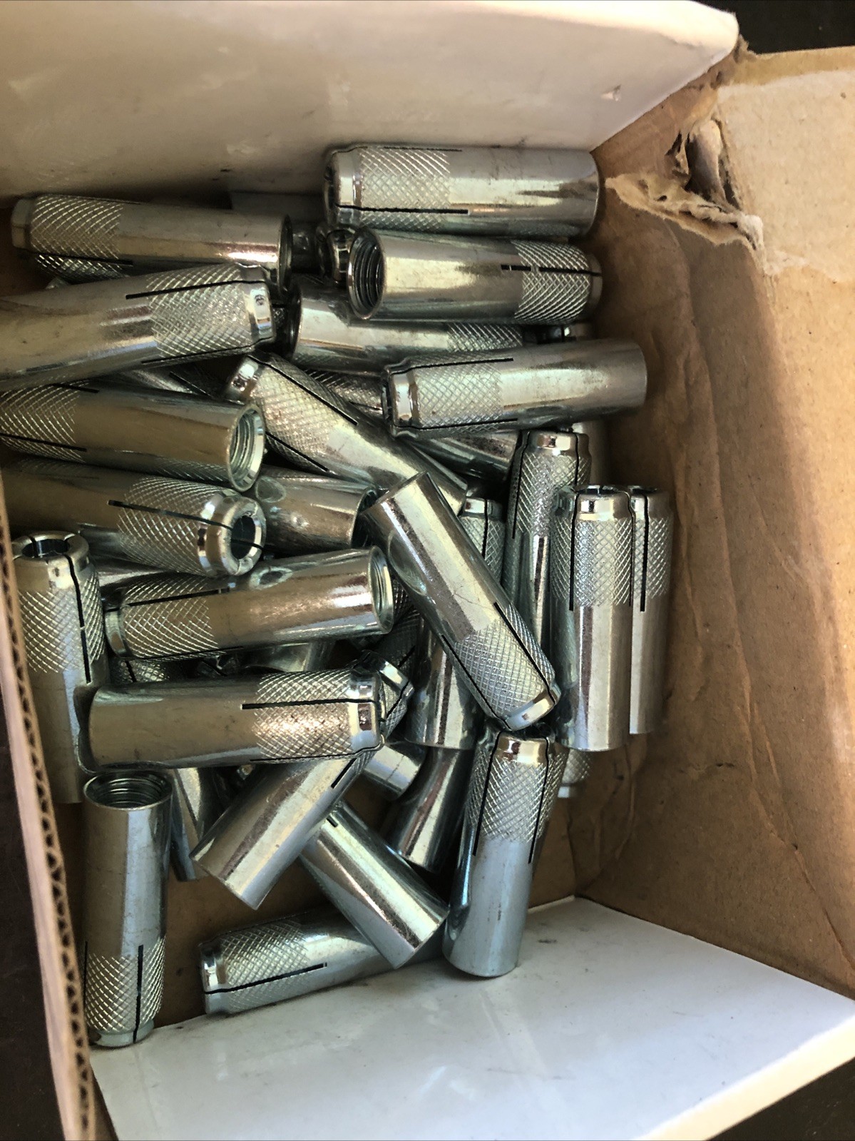 U.S. Anchor 1/2″ Drop In Anchor Zinc CR+3 Box of 39 New Units