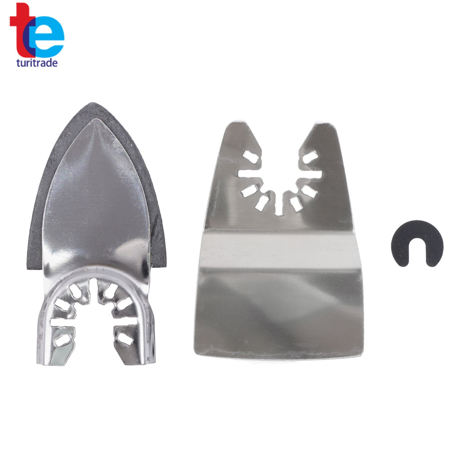 98 Pcs Multitool Oscillating Saw Blades Kit Cutting Blades and Sandpaper