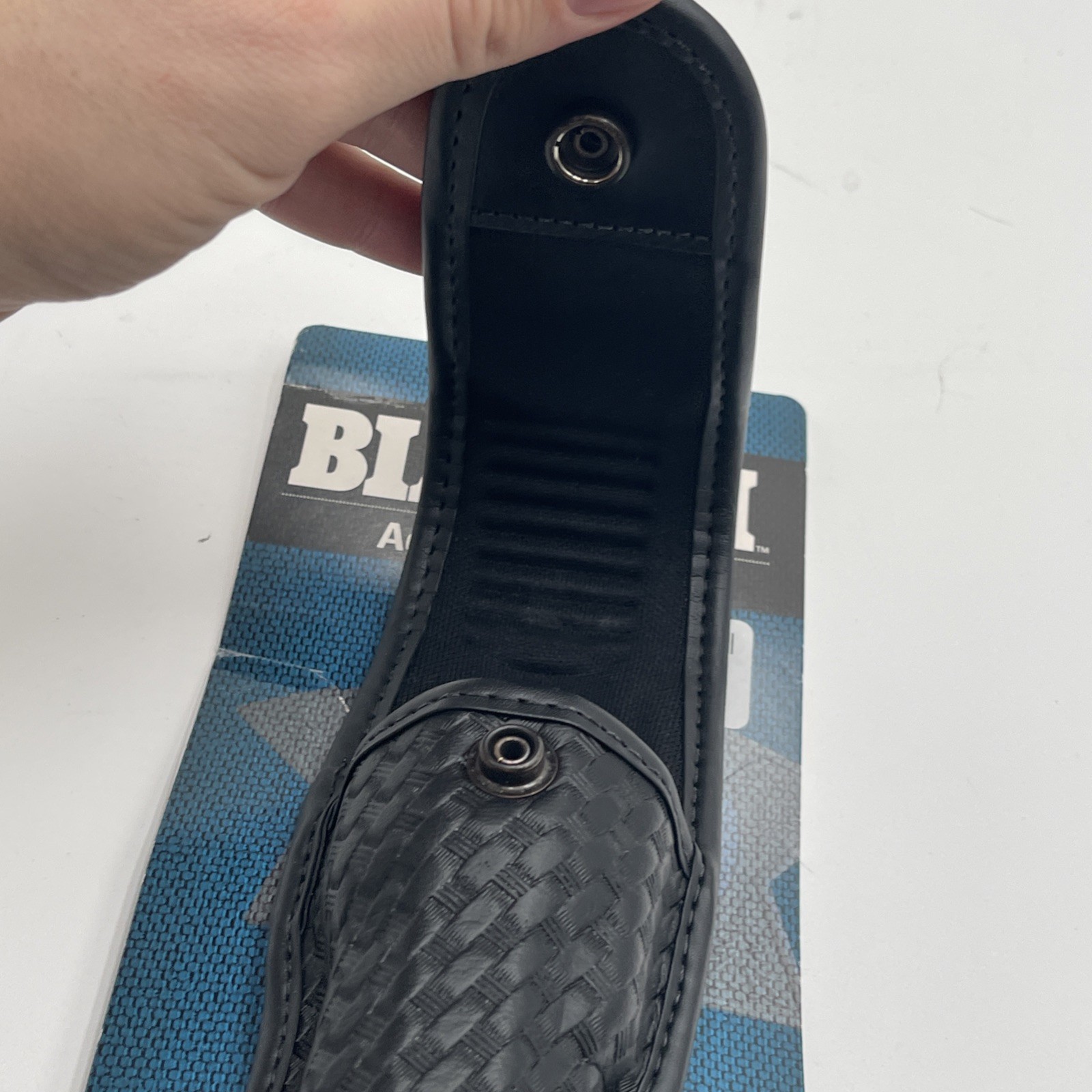 Bianchi Basketweave flashlight case streamlight stinger & poly stinger Size 4