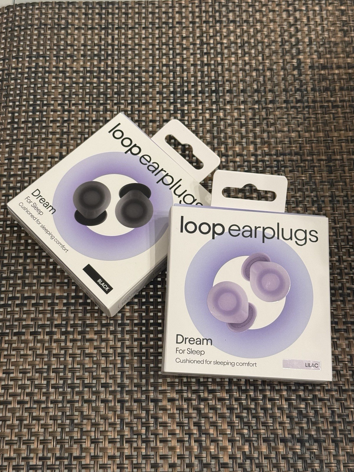 2x Lot Loop Dream – Silicone/Memory Foam Earplugs for Sleep Comfort- Couple Pack