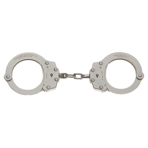 UZI UZI-HC-C-S Handcuff Chain Link Silver Tactical Restraint EDC
