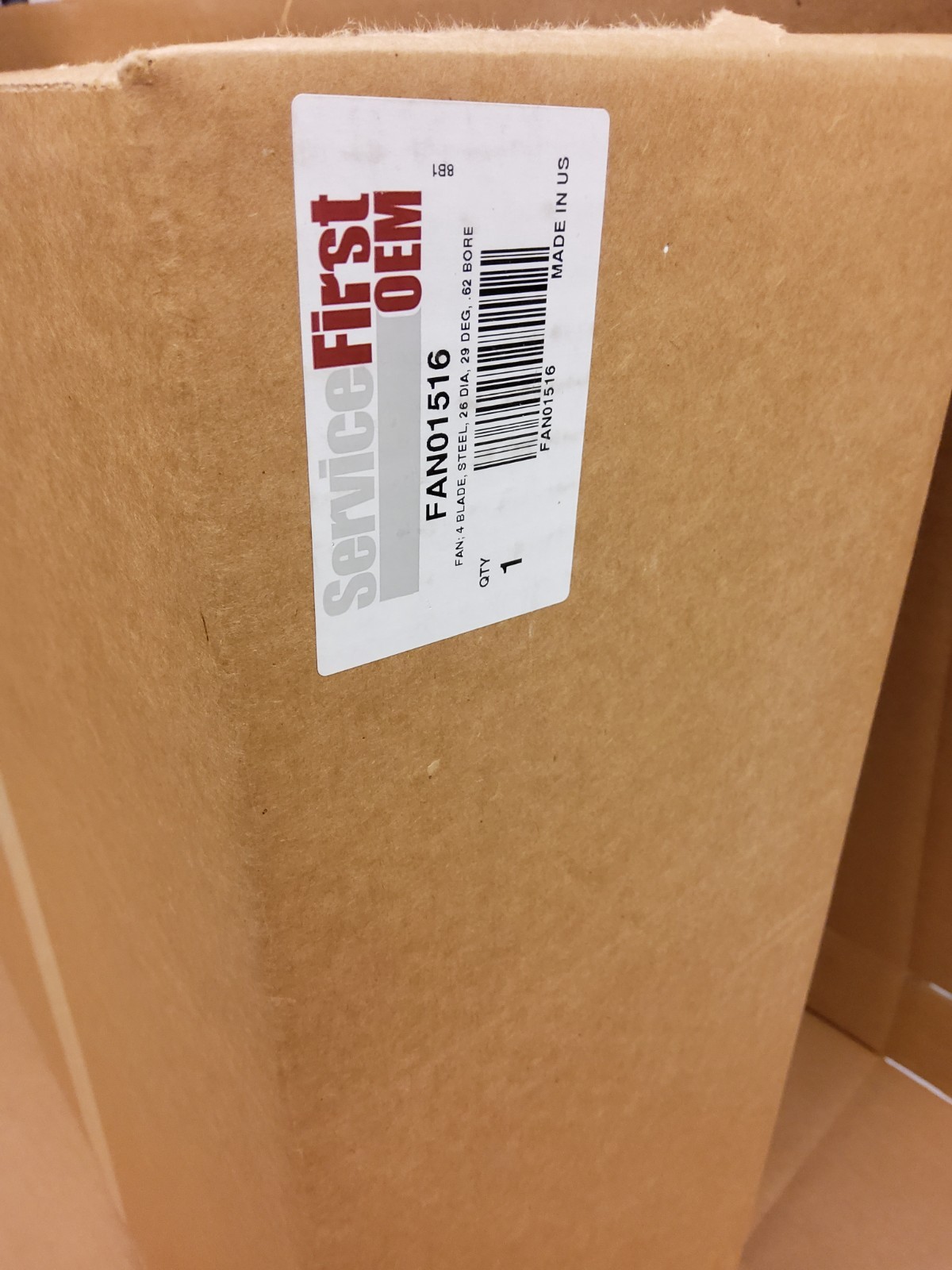 Trane condenser fan blade FAN01516