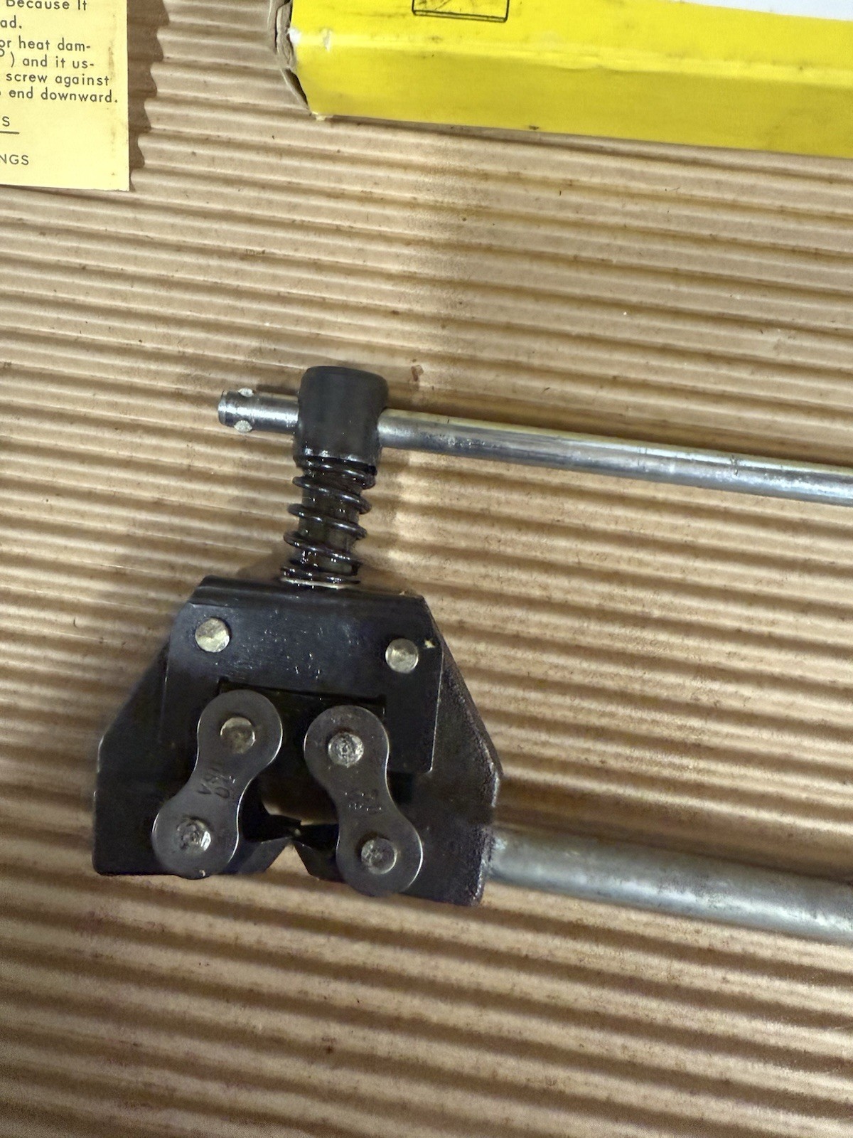 ELMCO Chain Breaker/Detacher 25-60 Hardened Steel VTG Wheel Sport MADE IN U.S.A