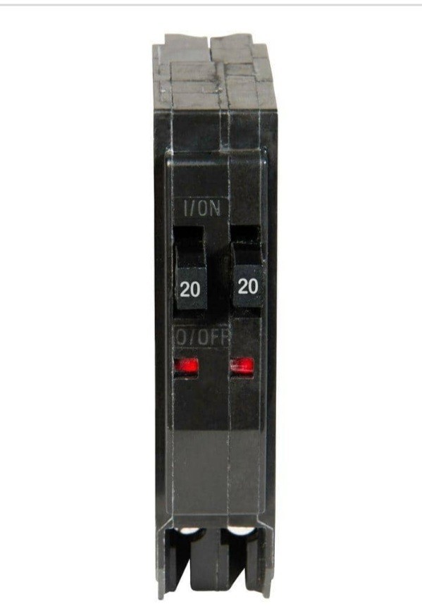Sealed Square D QO2020 QO2020C Twin/Tandem 20 amp 2 Single Poles Breaker New