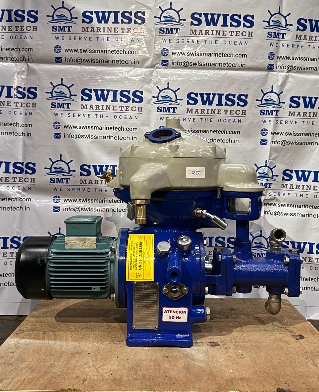 Alfa Laval MAB-103B Oil Separator 50/60Hz Complete Recon with Accessories