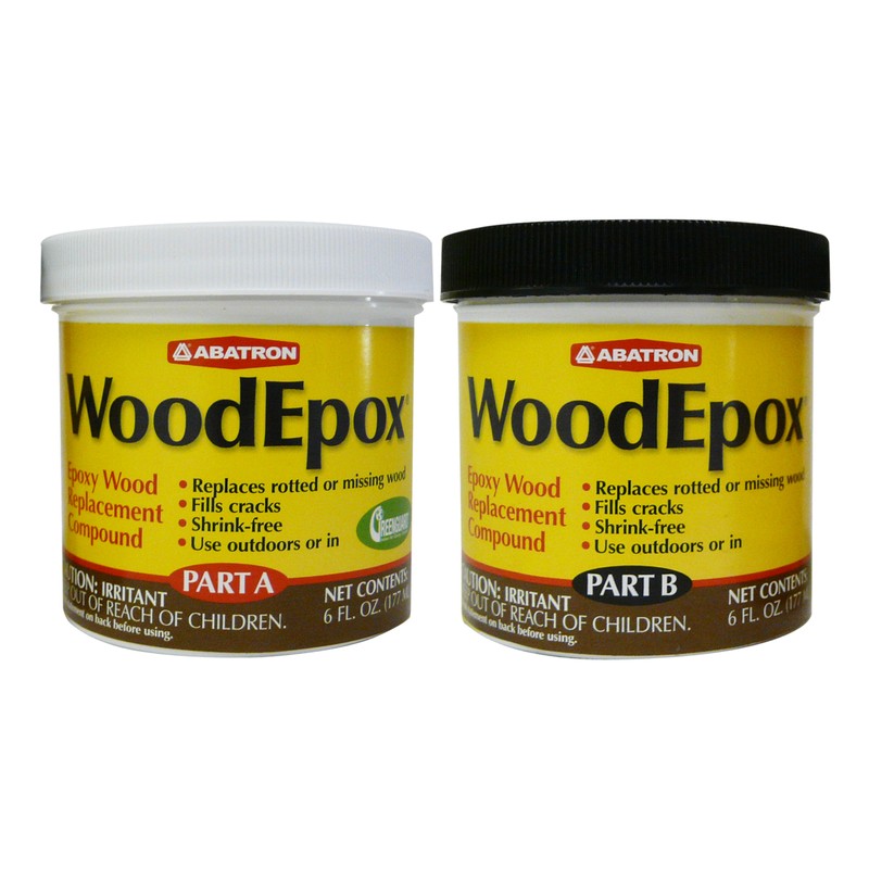 2-Pack Abatron WoodEpox Beige 12 oz Epoxy Wood Filler Kit